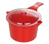Easycook Casserole pour micro-ondes avec couvercle 0,9 l Rouge
