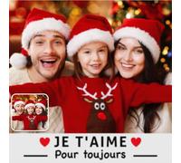 Easycosy Diamond Painting Personnalisé Photo 5D - Peinture Diamant DIY Broderie Diamant Peinture Kit - Tableau en Perles à Coller Custom Photo Art - Décoration Murale Cadeau Personnalisé 60x60cm