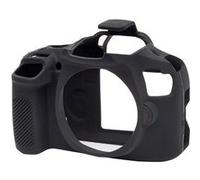 EasyCover Coque en Silicone (Housse appareil photo, Coque de Recouvrement Handytaschenmanufaktur) pour Canon EOS 1300d (Noir) Noir G