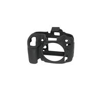EASYCOVER Coque Silicone Noir pour Nikon D7100/D7200