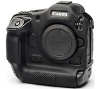 EASYCOVER Coque Silicone Noir pour Canon R1