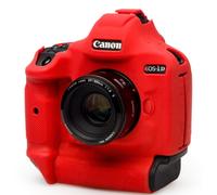 EASYCOVER Coque Silicone Rouge pour Canon 1Dx Mark II / Mark III