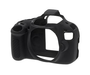 easyCover ECC1200DB Coque en Silicone pour Canon 1200D Noir