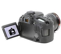 easyCover ECC70D Coque en Silicone pour Canon 70D Noir