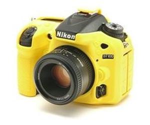 easyCover ECND7100Y Coque en silicone pour Nikon D7100 Jaune Jaune G