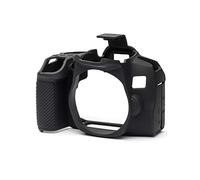 EASYCOVER Coque Silicone Noir pour Canon 850D