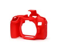 easyCover - Housse de Protection en Silicone pour Appareil Photo Canon EOS 850D - Rouge