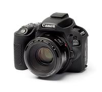 easyCover Housse de Protection pour Canon 200D/250D Camera, Noir