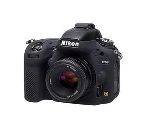 Easycover Silicone Armour Skin Coque de Protection pour Appareil Photo Nikon D750 - Noir