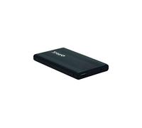 TooQ Boîtier pour disques durs 2,5" USB 2.0 TQE-2510B – SATA I/II/III – Noir