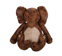 Easydistri Cale-Porte Aspect Cuir - éléphant - L 18,2 Cm X L 15 Cm X H 18,2 Cm