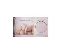 Easydistri Coffret De Naissance Album Et Prise D'empreinte - Rose