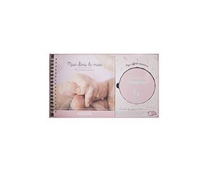 Easydistri Coffret De Naissance Album Et Prise D'empreinte - Rose