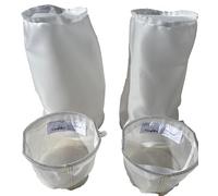 EasyFilter Compatible FILTRINOV MX18/MX25 : 2 Poches 5 microns à Fond Plat + 2 Paniers Skimmers Préfiltres