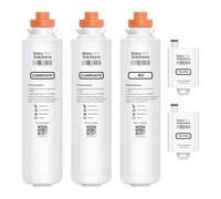 EasyFilter - Kit de filtres de rechange pour bar à eau Aqua-Global - 2 x membrane RO composite et 2 x filtres hygiéniques antibactériens - Pour Pure Nino Mini Flexible et autres systèmes d'osmose