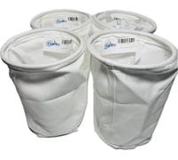 EasyFilter Lot de 4 Poches Filtrantes Compatibles Filtrinov FB12 FB14 GS8 - Poches Réutilisables Fond Plat - Filtration Piscine