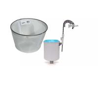 EasyFilter Panier Skimmer Préfiltre Breveté Compatible INTEX et BESTWAY - Skimmer Flottant - Protection Filtration Piscine