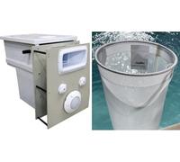 EASYFILTER Poche de Filtration 10 Microns - Compatible Cartouche FILTRINOV GS14 après 2020 - Fond Plat pour Nettoyage Facile - Réutilisable et Lavable