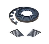 Easyflex Kit de Bordure de Paysage No-Dig 3000-40C-4, 12,2 m, Noir