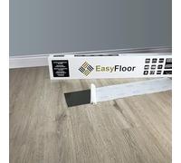 EasyFloor© Lot de 35 dalles de sol autocollantes en vinyle effet bois rustique 15 x 90 cm pour cuisine, salon et salle de bain
