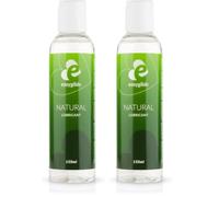 EasyGlide Lubrifiant Naturel - Lubrifiant à Base d'Eau sur une Base Naturelle - Compatible avec le Latex et la Silicone - 150ml (Lot de 2)
