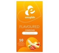 EasyGlide - préservatifs aromatisés fruits - 10 pièces