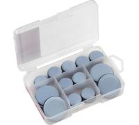 Easyglider Assortiment de patins en PTFE, surface glissante pour un déplacement facile des meubles lourds, patins de meubles universels pour un ensemble de table à manger et chaises, 647050