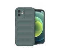 imoshion EasyGrip Backcover pour Apple iPhone 12 - Vert foncé