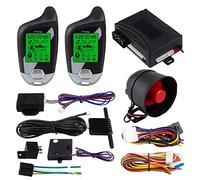 Easyguard EC202 2 voies système d'alarme de voiture avec écran LCD pager affichage à distance démarrage moteur et micro-ondes capteur DC12V