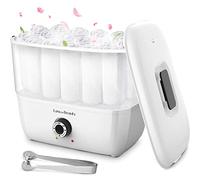 EasyinBeauty Chauffe-serviettes pour le visage, peut contenir 16 petites serviettes, défroisseur vapeur portable de 5 L avec chauffage rapide en 1 à 5 minutes, minuterie d'arrêt automatique,