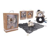 Easykado - Coffret Doudou Ours Et Hochet Dodo D'amour EASYKADO