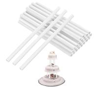 EASYKEENECOM 12 Pièces Goujons à Gâteau en Plastique Supports à Gâteau, Dowels pour Gateau Réutilisables Bâtons de Support de Gâteau de pour Construction et L'empilage de Gâteaux en Couches (30 cm)