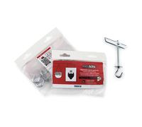 EasyKits Crochet pour plafond Index EKHUEFTG - Sachet 2 pièces