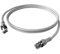 Easylan CPP1OACACA0010 RJ45 Câble réseau, câble patch CAT 6 S/FTP 1 m gris 1 pc(s)