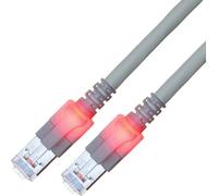 Easylan CS1OACDCD0025 RJ45 Câble réseau, câble patch CAT 6 S/FTP 2.5 m gris 1 pc(s)