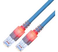 Easylan CS1OBCDCD0070 RJ45 Câble réseau, câble patch CAT 6 S/FTP 7 m bleu 1 pc(s)