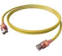 Easylan CS1OYADAD0070 RJ45 Câble réseau, câble patch CAT 6a S/FTP 7 m jaune 1 pc(s)