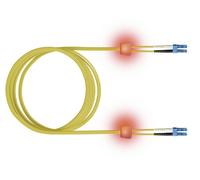 Easylan LSD02200010 fibre optique FO Câble de raccordement 1 m jaune