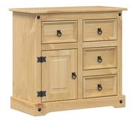 EASYLIFE Buffet Corona 80x40x75 cm bois massif de pin VIDAXL Cadre stable LL4211