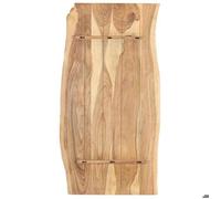 EASYLIFE Dessus de table Bois d'acacia massif 118x(50-60)x2 5 cm VIDAXL Cadre stable LL16098