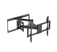 EasyLife ProMount HD90 PowerDual Support mural pour téléviseur 37 à 90 ", double bras pivotant très résistant, charge maximale 75 kg, VESA 600 x 400, inclinable et orientable pour grands téléviseurs