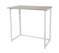 Easylife Table de bureau pliante pour ordinateur portable et bureau pliable pour travail à domicile avec pieds 80 x 45 x 74 cm