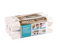 Easyliner Lisse Easyliner pour armoires et tiroirs, Facile à Installer et à Couper pour s'adapter à Vos étagères et tiroirs, Papier d'étagère et tiroir, revêtement d'étagère antidérapant, 30,5 cm x 3