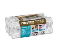 Easyliner lisse pour armoires et tiroirs, facile à installer et à couper pour s'adapter à l'étagère, papier d'étagère et tiroir, revêtement antidérapant pour étagères et tiroirs, 30,5 cm x 3 m, lot de