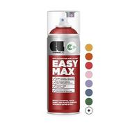 Easymax Spray de peinture mat, avec un pouvoir couvrant extra-dense, bombe pour bricolage, peinture acrylique, RAL 3020 rouge trafic