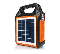 EASYmaxx Générateur d'énergie solaire 4500mAh Powerbank Chargeur Camping Géné...