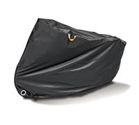 EASYmaxx Housse de protection contre les intempéries pour vélo - Noir - 200 x 70 x 110 cm - Housse de vélo étanche pour vélo de 28" - Avec découpe pour serrure, poignées de transport et sac de