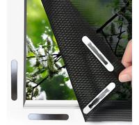 EASYmaxx Insect Protect Moustiquaire & Protection contre le pollen | avec fixation magnétique | Moustiquaire de fenêtre | Moustiquaire anti-pollen | pour fenêtres jusqu'à 130 x 150 cm