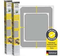 EASYmaxx Insect Protect - Moustiquaire télescopique - blanc - lot de 2
