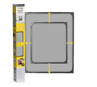 EASYmaxx Insect Protect - Moustiquaire télescopique pour fenêtre - Avec cadre prémonté - Moustiquaire extensible - Moustiquaire intégrée - Anthracite